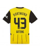 Borussia Dortmund Jamie Bynoe-Gittens #43 Hjemmedrakt 2024-25 Korte ermer